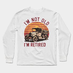 Vintage Wisdom on Wheels Long Sleeve T-Shirt